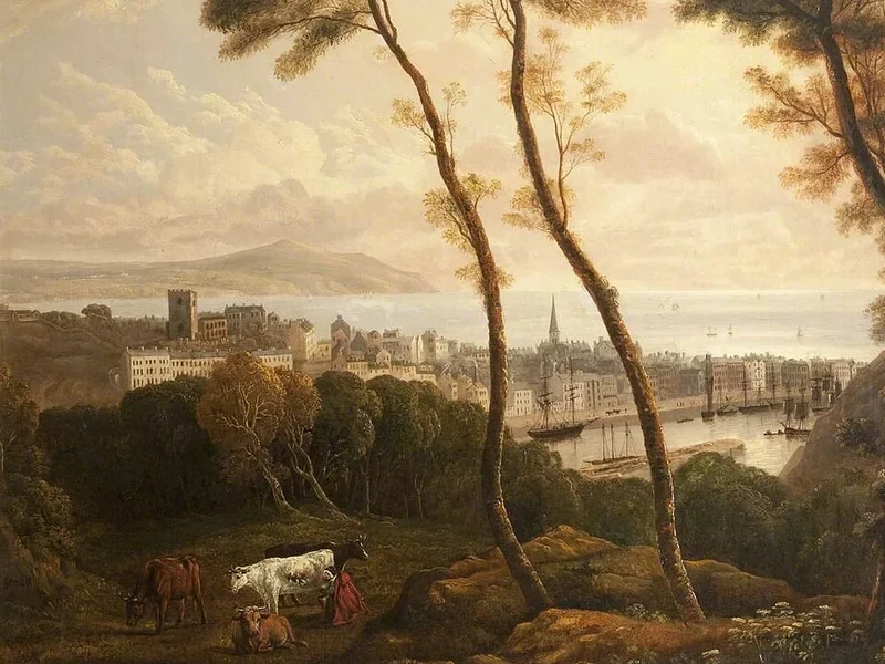 1784-Jacob George Strutt - Douglas del convento Howe